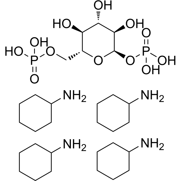 alpha-D-Glucose 1,6-bisphosphate cyclohexanamine 71662-13-0